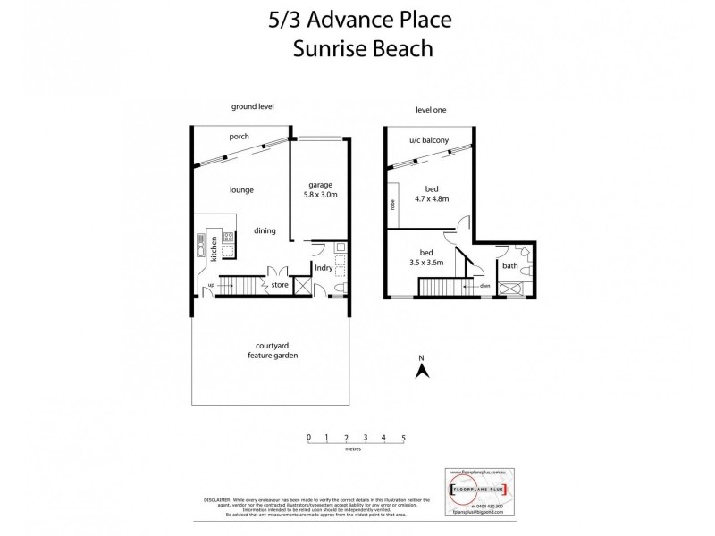 5/3 Advance Place, Sunrise Beach QLD 4567 Floorplan