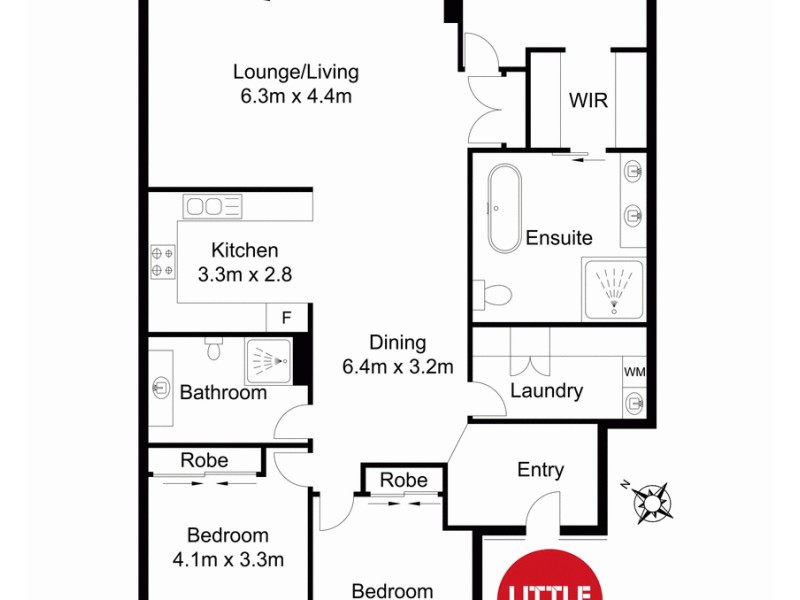133/3 Pendraat Parade, Hope Island QLD 4212 Floorplan
