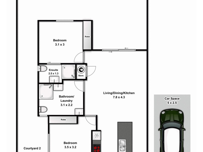 5/18 Birdwood Road, Holland Park West QLD 4121 Floorplan