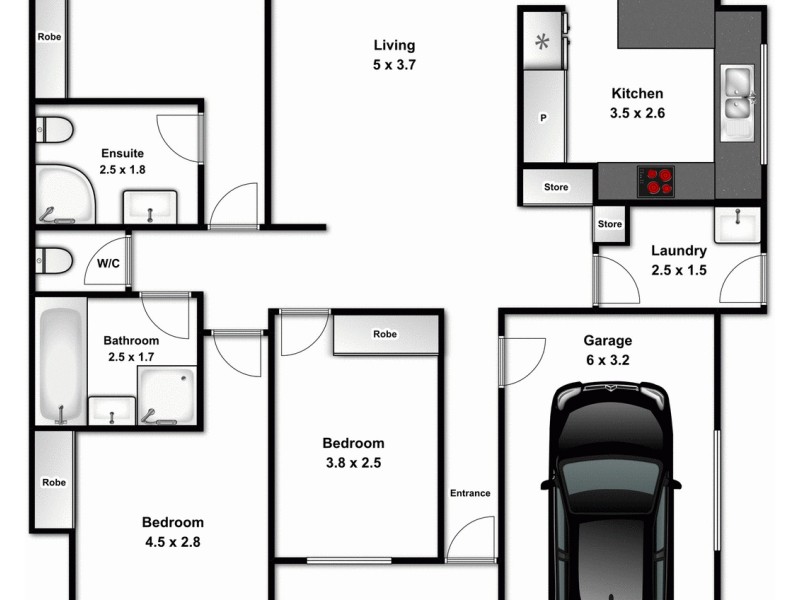 7/391 Belmont Road, Belmont QLD 4153 Floorplan
