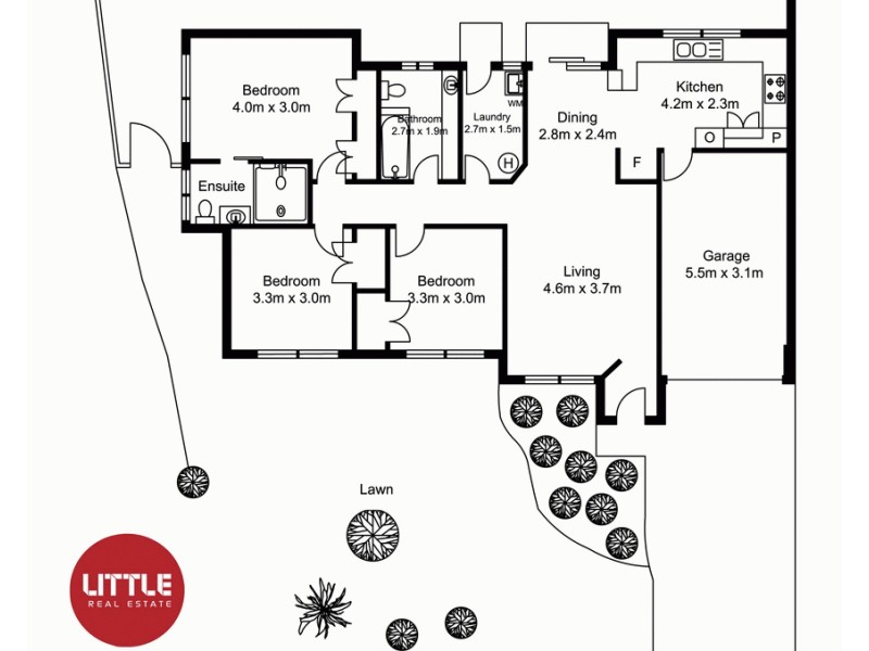 12/105 Ridgeway Avenue, Southport QLD 4215 Floorplan