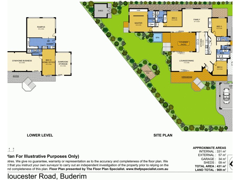 80 Gloucester Road, Buderim QLD 4556 Floorplan