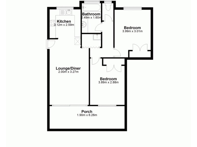 6/5 Battersby Street, Caboolture QLD 4510 Floorplan
