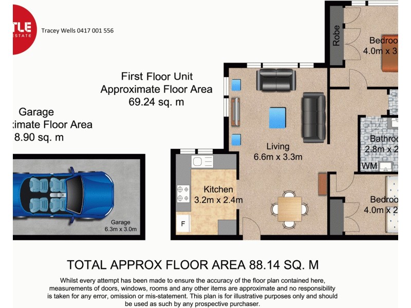 3/115 Frank Street, Labrador QLD 4215 Floorplan