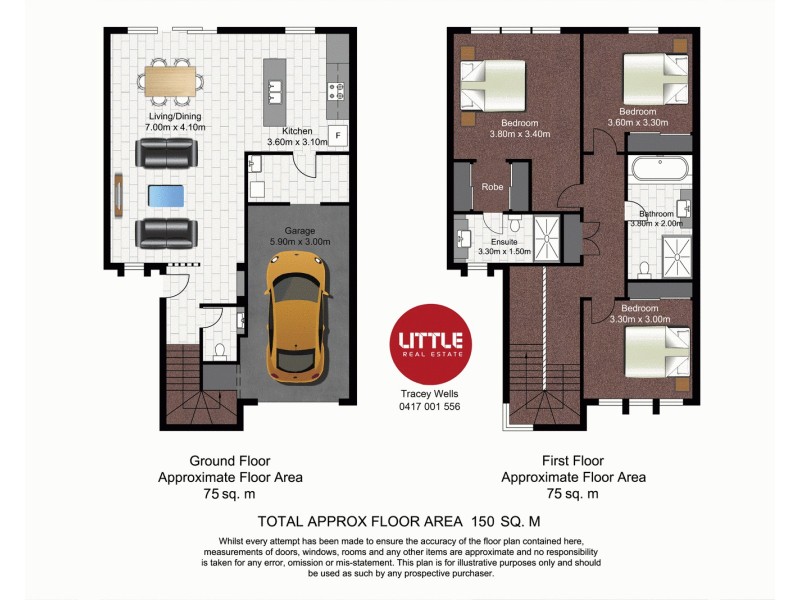 12/14 Norris Street, Pacific Pines QLD 4211 Floorplan