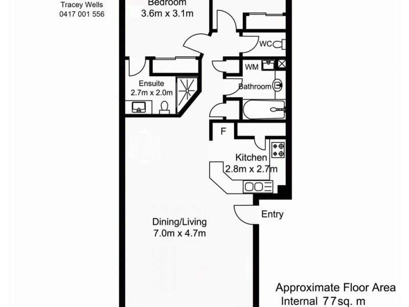 7/27-31 Wharf Road, Surfers Paradise QLD 4217 Floorplan