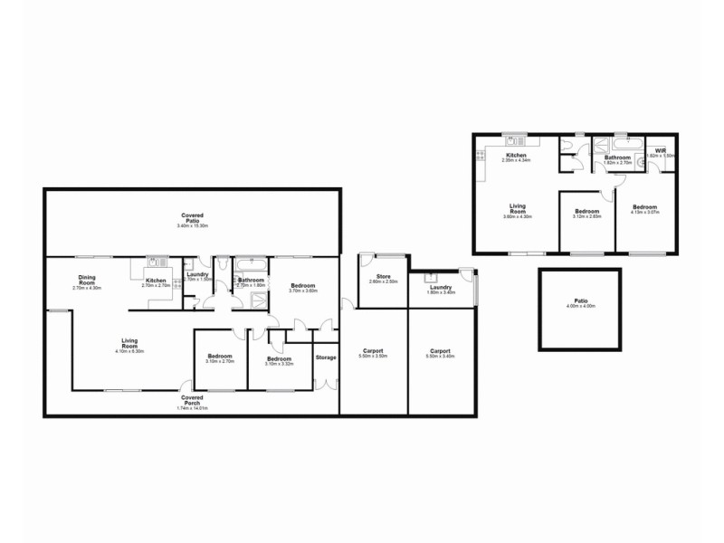 5 & 5A Glencoe Street, Kallangur QLD 4503 Floorplan