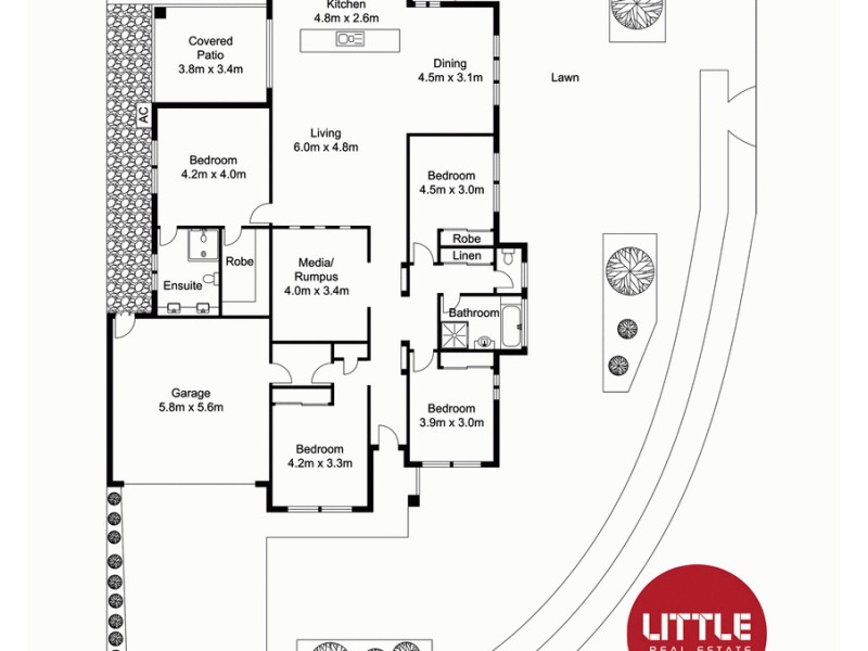1 Millpond Court, Upper Coomera QLD 4209 Floorplan