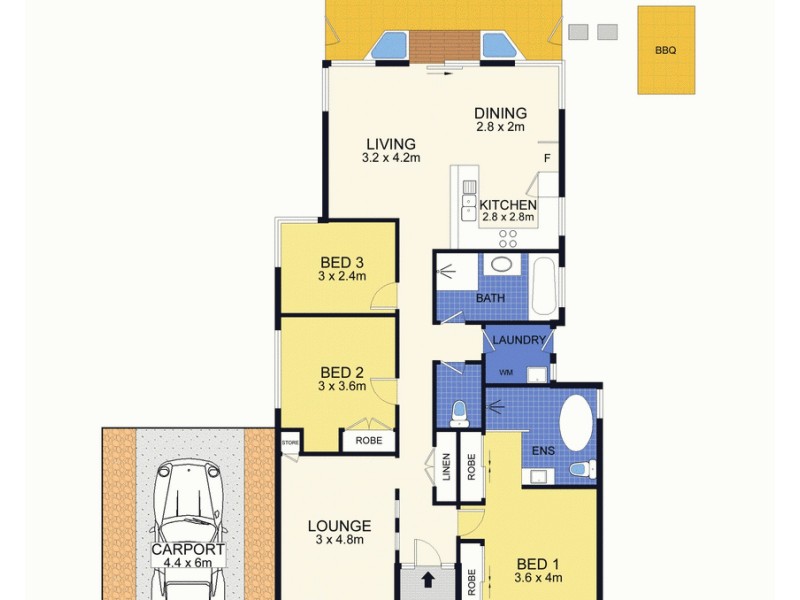 6 Kamala Court, Buderim QLD 4556 Floorplan