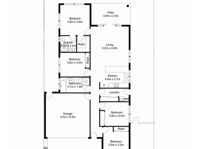 32 Oakwood Street, Pimpama QLD 4209 Floorplan