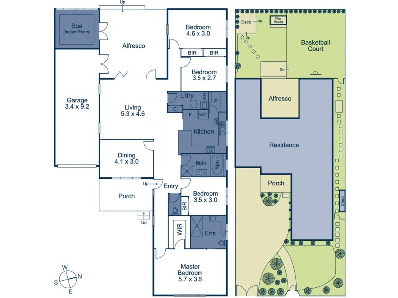 35 Cornfield Grove, Box Hill South VIC 3128 Floorplan