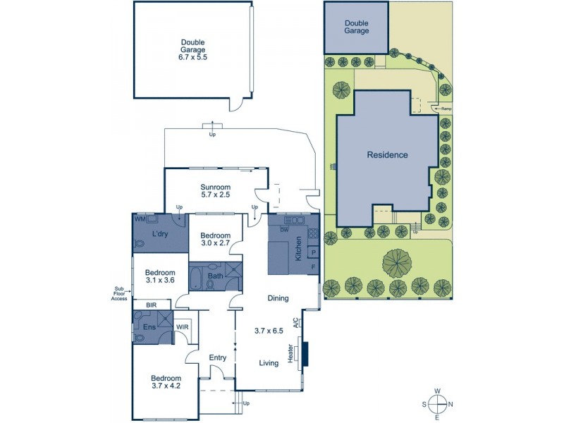 1/36 Halls Parade, Vermont VIC 3133 Floorplan