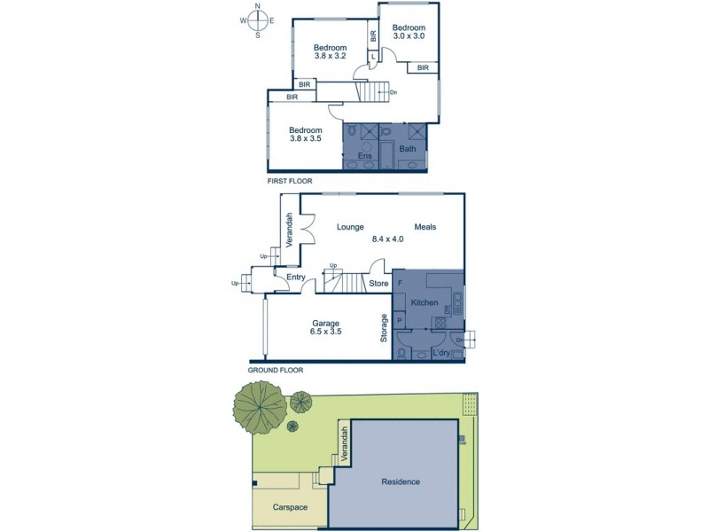 6A Costello Street, Mont Albert North VIC 3129 Floorplan