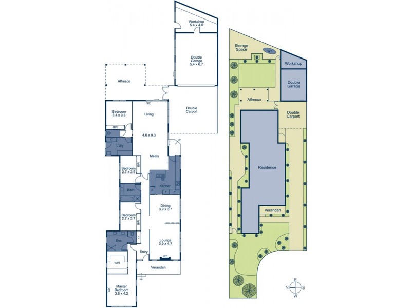 1 Alwyn Court, Mitcham VIC 3132 Floorplan