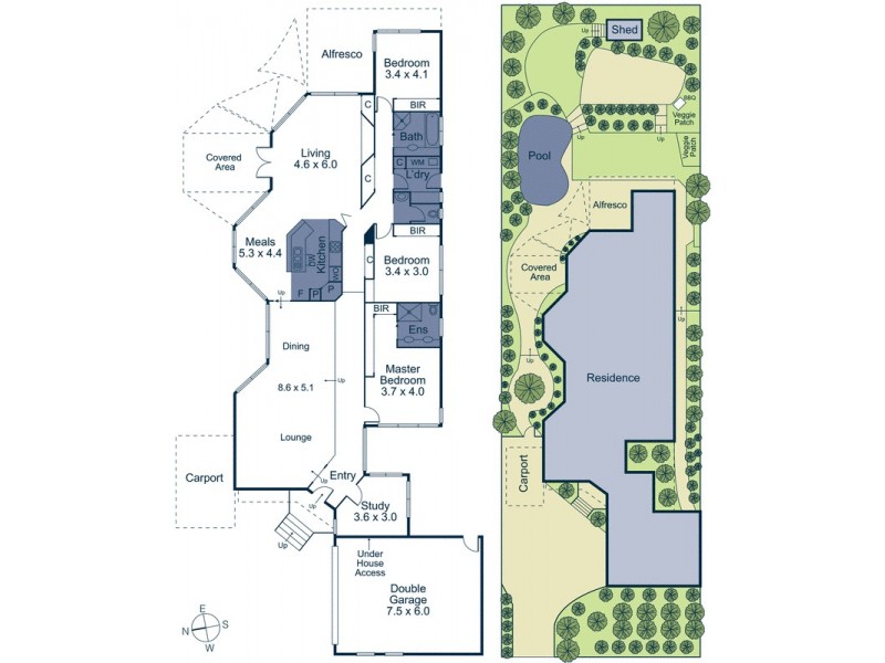 9 Myrtle Grove, Blackburn VIC 3130 Floorplan
