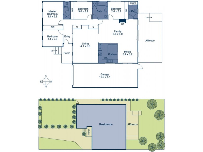 6  Omega Court, Mitcham VIC 3132 Floorplan