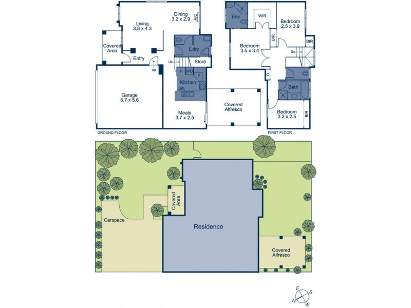 11 Kurrajong Way, Blackburn North VIC 3130 Floorplan