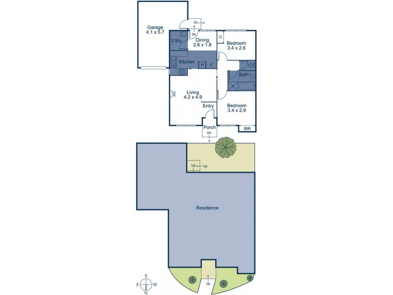 2/194 Surrey Road, Blackburn VIC 3130 Floorplan