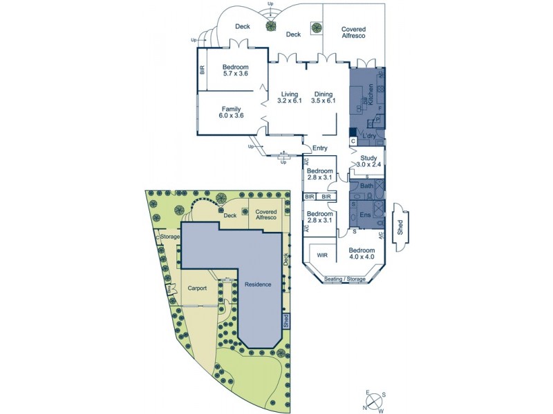 6 Tweed Court, Glen Waverley VIC 3150 Floorplan
