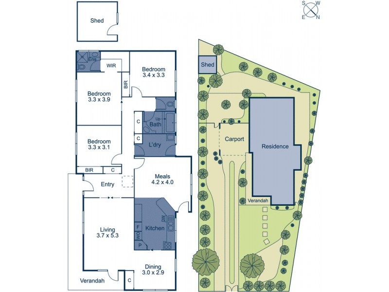 4 Norris Court, Blackburn VIC 3130 Floorplan