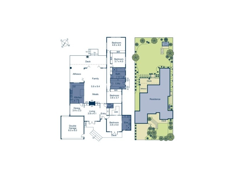 8 Broomhill Avenue, Blackburn VIC 3130 Floorplan