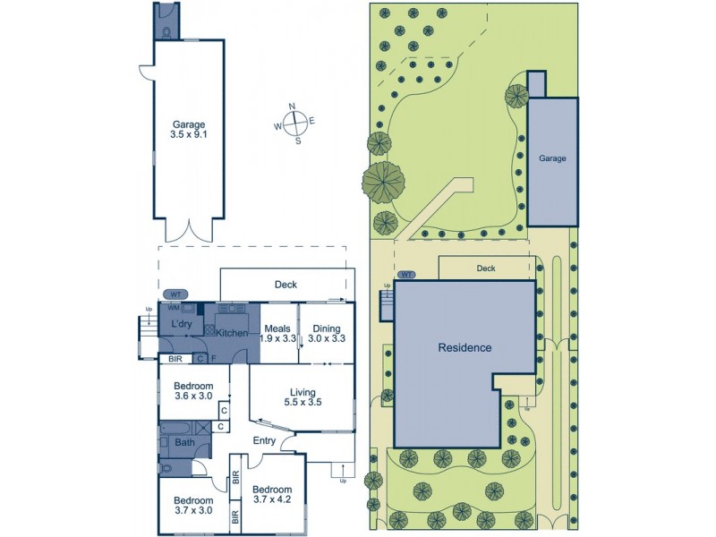 48 Caroline Crescent, Blackburn North VIC 3130 Floorplan