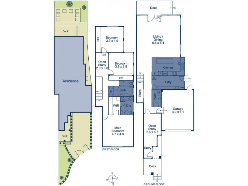2/25 Ballantyne Street, Burwood East VIC 3151 Floorplan