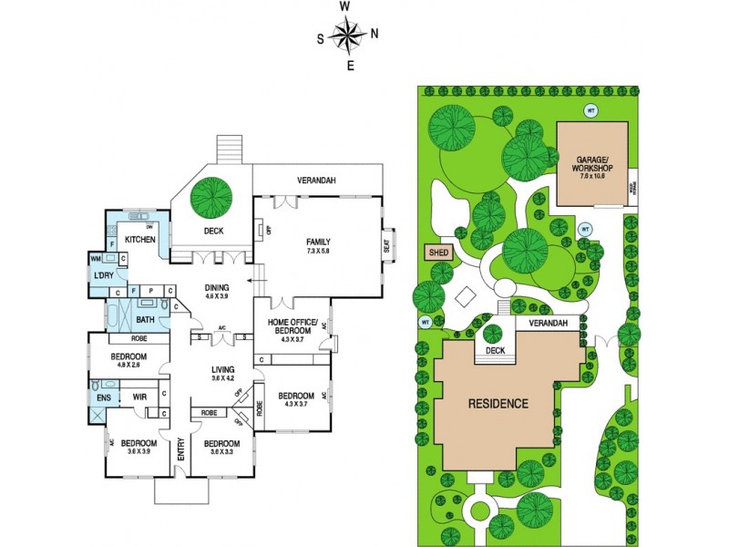 36 Myrtle Grove, Blackburn VIC 3130 Floorplan
