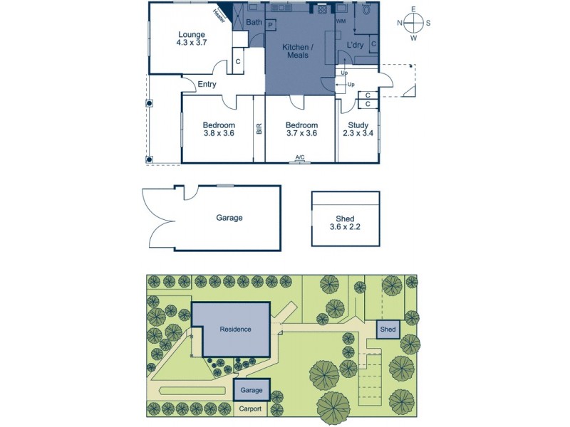 2 Premier Avenue, Vermont VIC 3133 Floorplan