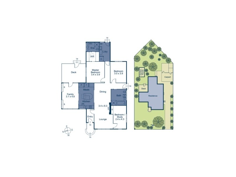 886 Station Street, Box Hill North VIC 3129 Floorplan