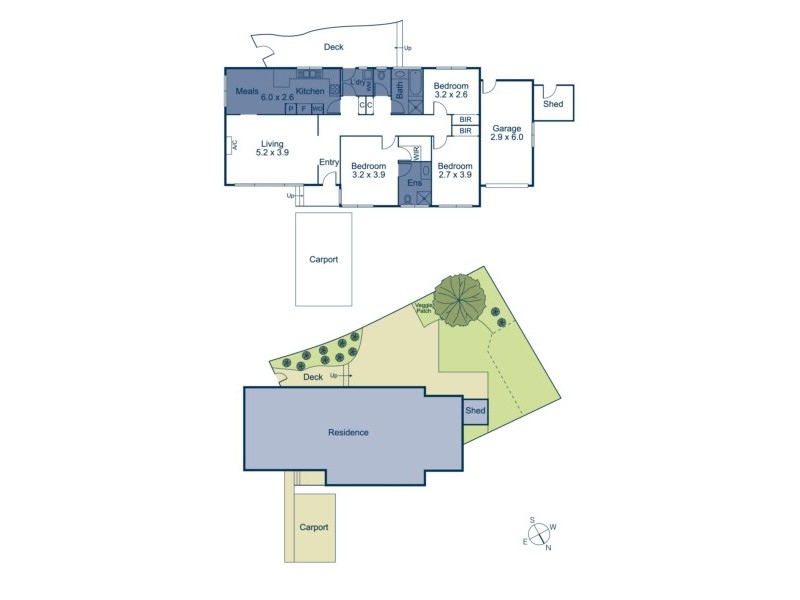 1/8 Halls Parade, Mitcham VIC 3132 Floorplan