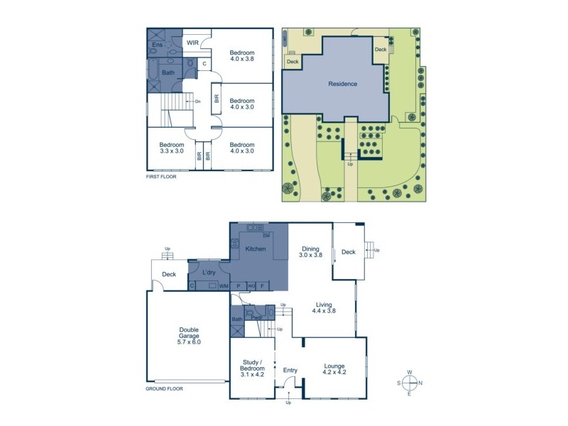 20A Myrtle Grove, Blackburn VIC 3130 Floorplan