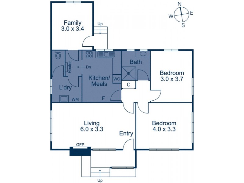 12 Cyril Street, Box Hill South VIC 3128 Floorplan