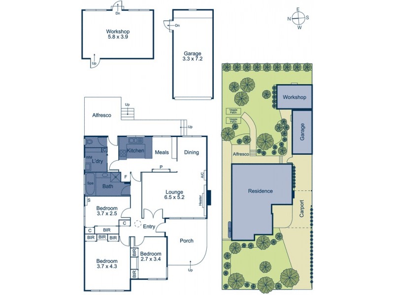 26 Woodcrest Road, Vermont VIC 3133 Floorplan