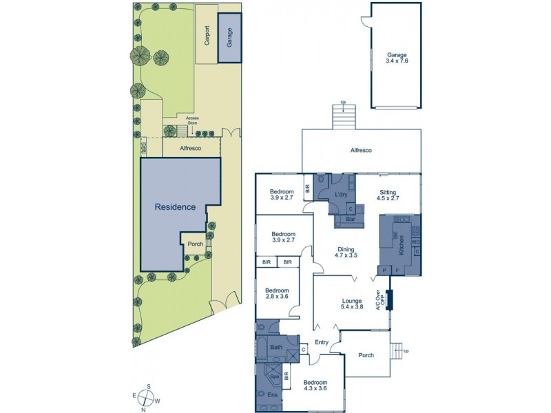 20 Dunfield Avenue, Mitcham VIC 3132 Floorplan