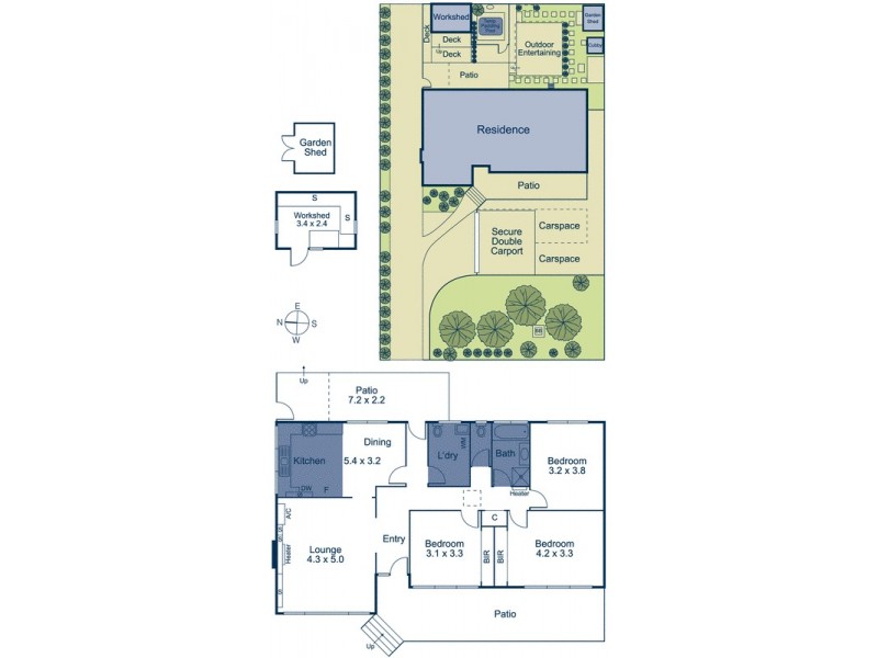 1/5 Linlithgow Street, Mitcham VIC 3132 Floorplan