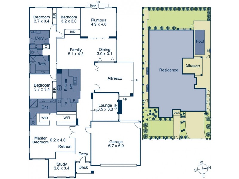 14 Orchard Grove, Blackburn South VIC 3130 Floorplan