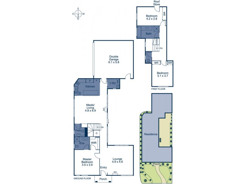 1/10 Rupert Street, Mitcham VIC 3132 Floorplan