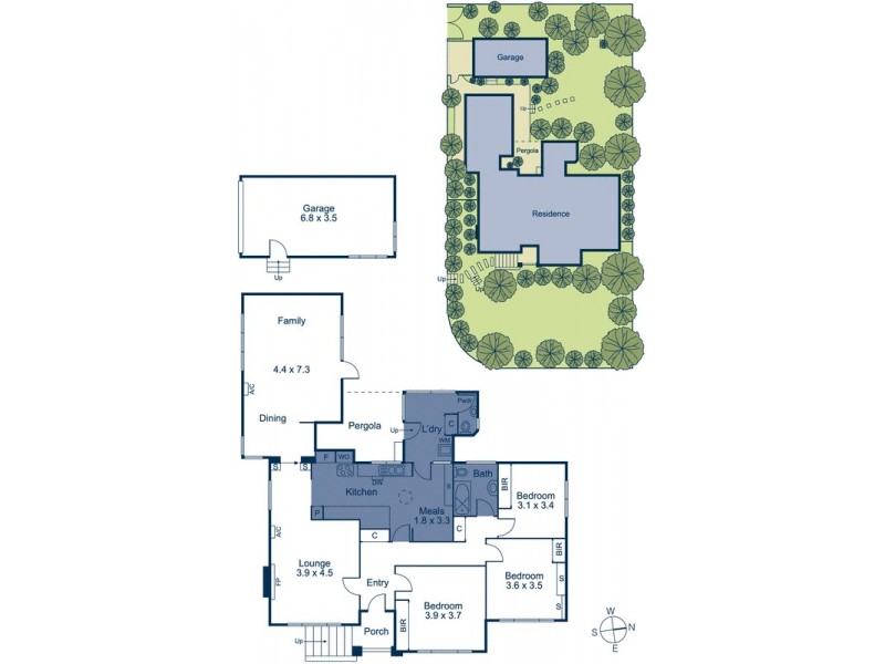 18 Hillside Crescent, Blackburn VIC 3130 Floorplan