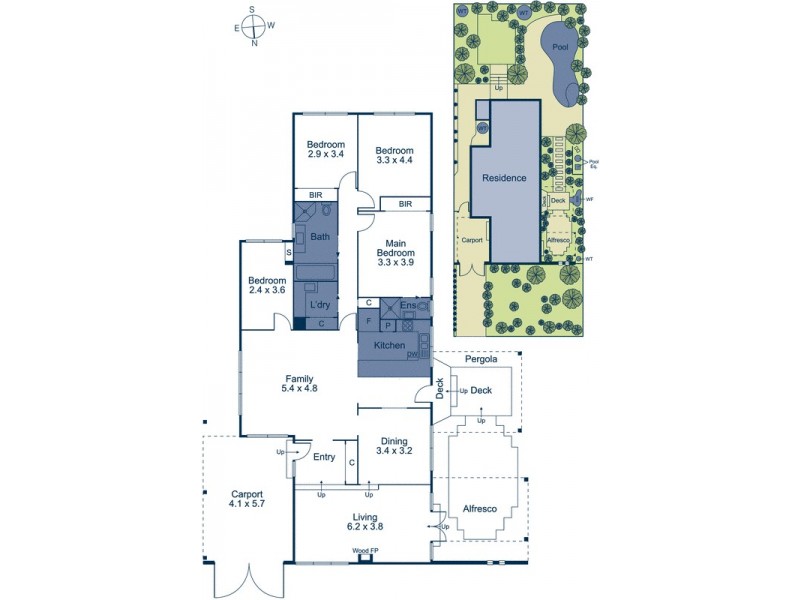 47 Argyle Street, Donvale VIC 3111 Floorplan