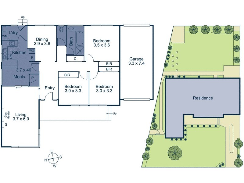 52 Worthing Avenue, Burwood East VIC 3151 Floorplan