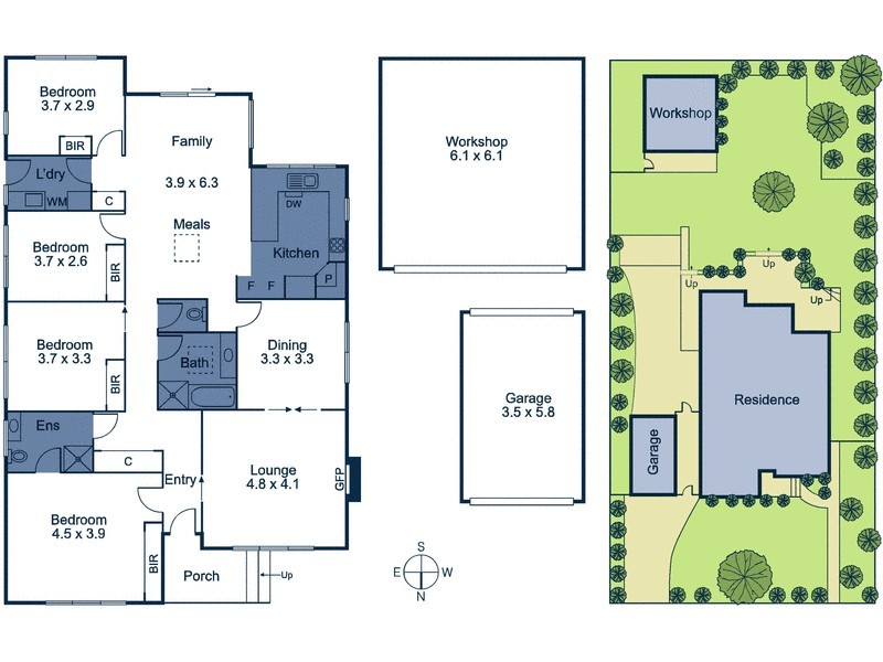 10 Walker Avenue, Mitcham VIC 3132 Floorplan