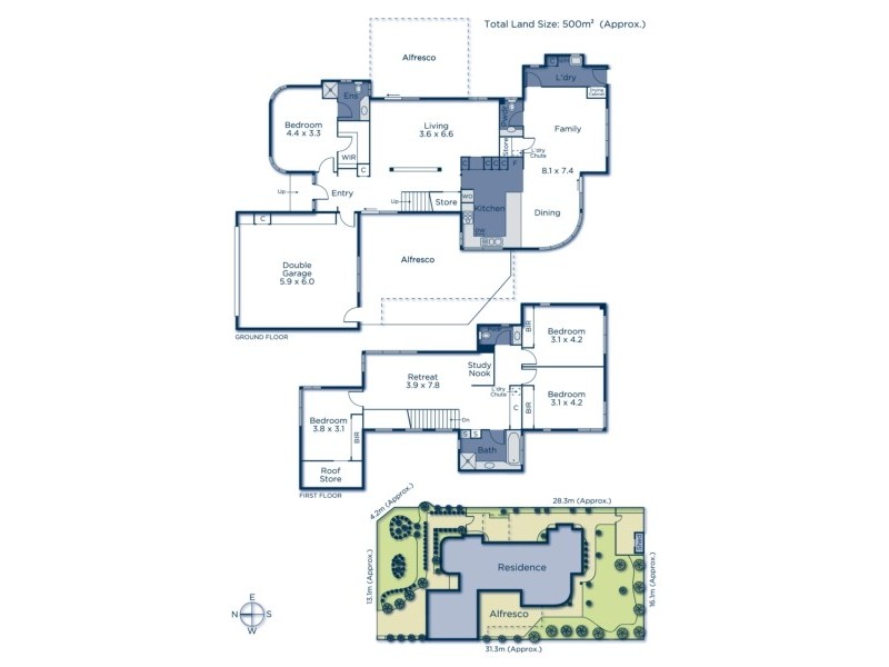 18 Patrick Court, Mitcham VIC 3132 Floorplan