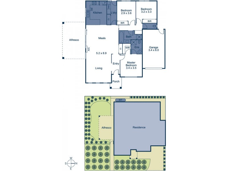 1A Avon Avenue, Mitcham VIC 3132 Floorplan