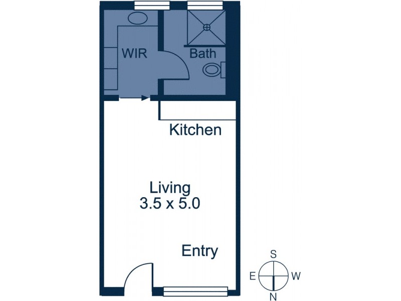 227/51 Rathdowne Street, Carlton VIC 3053 Floorplan