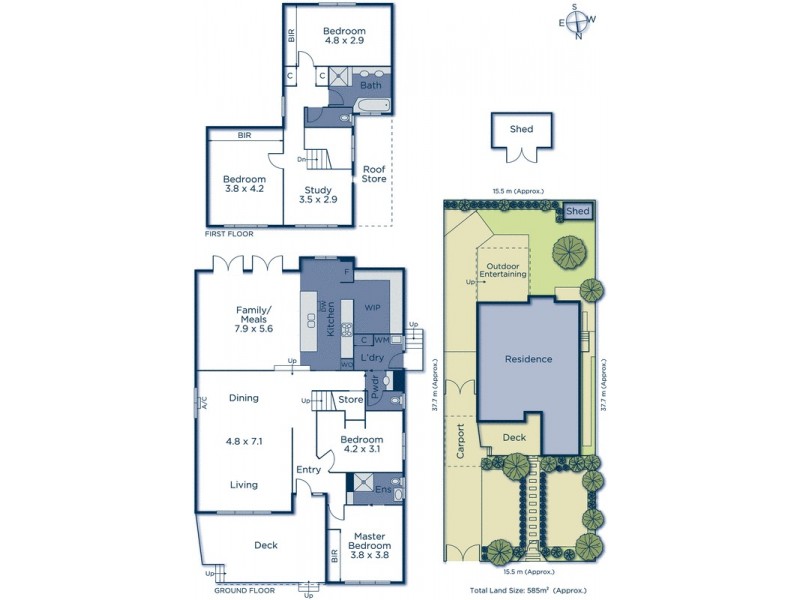 32 Charlton Street, Blackburn North VIC 3130 Floorplan