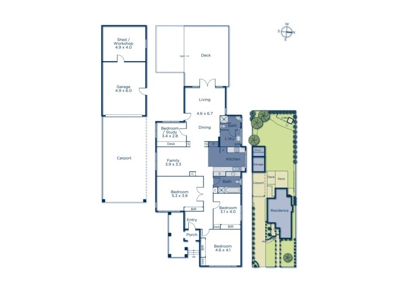 2 Haslemere Road, Mitcham VIC 3132 Floorplan