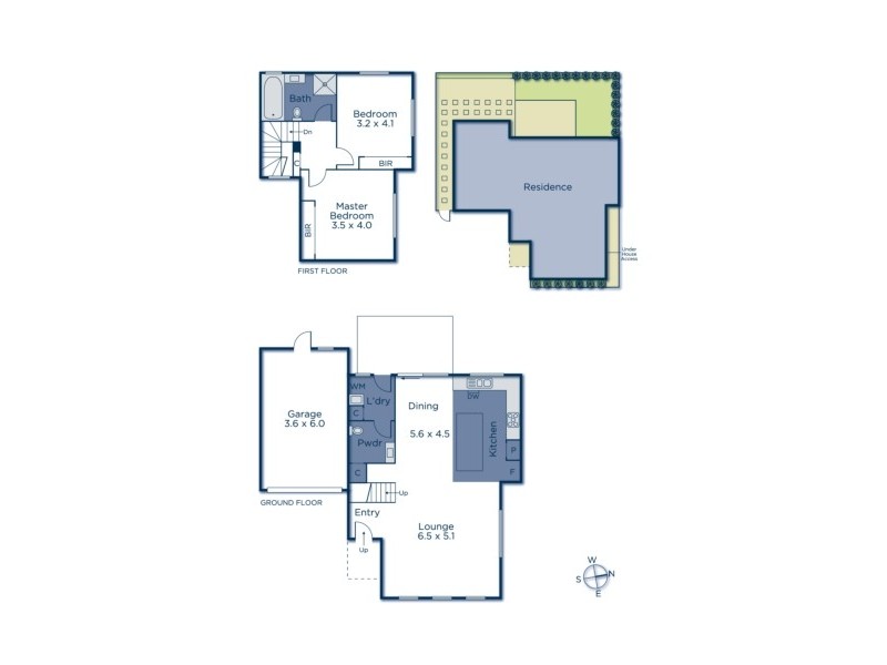 2/10 James Avenue, Mitcham VIC 3132 Floorplan