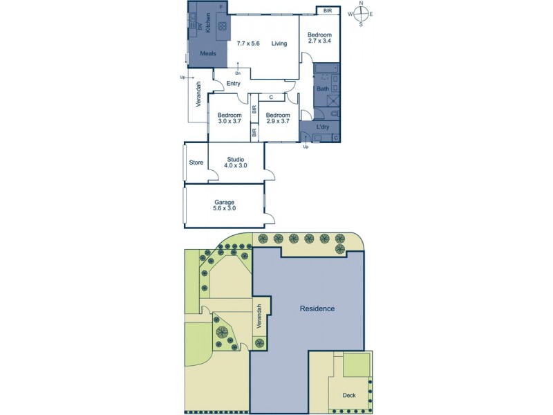 1/239 Blackburn Road, Blackburn South VIC 3130 Floorplan