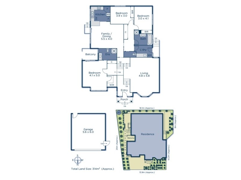2 Garrisson Grove, Wantirna VIC 3152 Floorplan